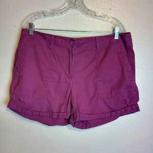 Loft Cotton Cargo Shorts size 12